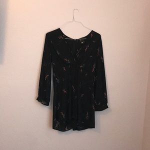 Swell floral sheer romper